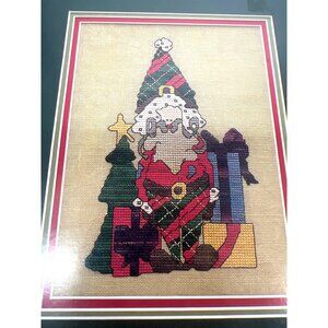 Cross Stitch Chart Only McNick Santa & Presents By Twisted Threads